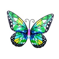 Ioensy - Mariposas De Metal Decoración De Pared Mariposas De Metal Esculturas Para Cerca Patio Balcón Estilo A