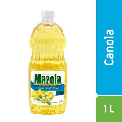 Aceite De Canola Botella 1 L Mazola
