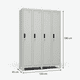 thumbnail image 2 of Casilleros Metálicos: 4 Cuerpos y 4 Puertas - PLML-4-4, 2 of 5