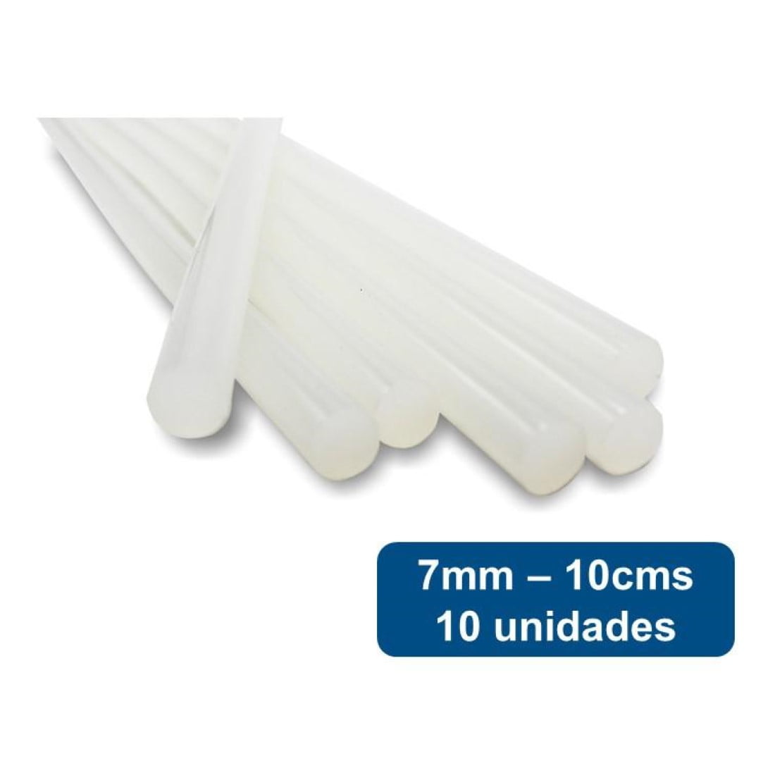 Rex - Barras De Silicona 7mm 10cms 10un.