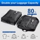 thumbnail image 5 of Bolsas de vacío Aieeop para viajes con bomba inalámbrica, 45 L, impermeables, 5 of 8