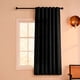 thumbnail image 1 of Casa Nerola Cortina Blackout Textura Lino 108 x 160 cm Poliéster 1 Paño Negro, 1 of 9