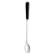 thumbnail image 1 of XmhyTop 2 piezas Cucharas para Postres de Acero Inoxidable Negro Plata, 17.5x2.4 cm - Ideal para Helados, Flanes y Decoración de Postres, 1 of 5