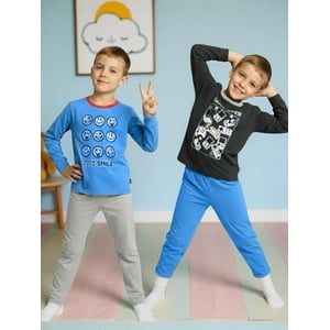 Tiare - Pack 2 Pijamas Niño Smile-Game Multicolor 6
