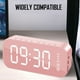 thumbnail image 5 of Despertador para dormitorio/oficina, reloj digital con altavoz Bluetooth, despertador para personas con sueño pesado., 5 of 5
