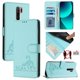 thumbnail image 1 of Funda tipo cartera FOXDOCK para Xiaomi Redmi 9 con soporte, ranuras, RFID, diseño de gato, 1 of 5