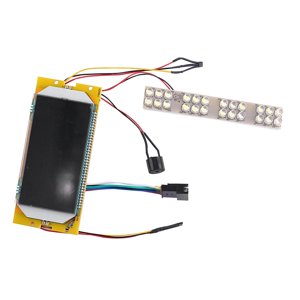 Ioensy - Pantalla Lcd De Pantalla De Scooter Eléctrico De 8 Pulgadas Fácil De Instalar Para Pantalla De Visualización S2 S3