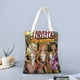 thumbnail image 2 of Josie and the Pussycats Bolso de tela con estampado de lienzo para mujer, bolsa de compras reutilizable y estética, con cremallera interior, regalo para mujer,40*45cm., 2 of 6