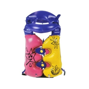 Total Click - Flotador Infalable Chaleco Infantil Para Piscinas