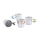 thumbnail image 2 of 4 Tazas De Camping Reutilizables Con Asas Plegables Para Mochileros, Ciclismo, Pesca, 2 of 3