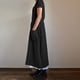 thumbnail image 4 of Vestido informal holgado de lino y algodón para mujer, con tirantes largos, estilo pichi, con bolsillos, 4 of 5