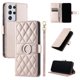 thumbnail image 5 of Funda Acolchada con Anilla y Correa para Samsung Galaxy S21 Ultra Slots para Tarjetas Oro rosa, 5 of 5