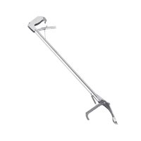 Magideal - Snake Catcher Reptile Grabber Anti- Slip Fish Catcher Mariscos Plegable Acero Inoxidable Multipropósito Serpiente Pinzas Serpiente Clip Herramienta Du 75Cm