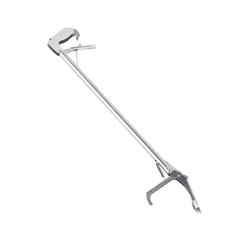 Magideal - Snake Catcher Reptile Grabber Anti- Slip Fish Catcher Mariscos Plegable Acero Inoxidable Multipropósito Serpiente Pinzas Serpiente Clip Herramienta Du 75Cm