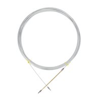 Magideal - Enhebrador De Alambre Eléctrico, Herramienta De Trefilado Profesional De Acero Portátil, Accesorio De Cinta De Pescado Para Tuberías De Suelo , 5M