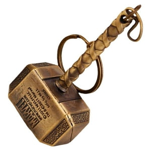 Invencible.Cl⭐⭐⭐⭐⭐ - 𝗟𝗟𝗔𝗩𝗘𝗥𝗢 𝗠𝗔𝗥𝗧𝗜𝗟𝗟𝗢 𝗠𝗝𝗢𝗟𝗡𝗜𝗥 Llavero Martillo Mjolnir Metalico Ag97