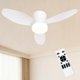 thumbnail image 1 of Ventilador de Techo HapyClaw de 32 Pulgadas LED Blanco con Control Remoto, 1 of 3