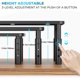 thumbnail image 3 of BONTEC Soporte Elevador Ajustable para Monitor con Cajón, Pack de 2, 3 of 3