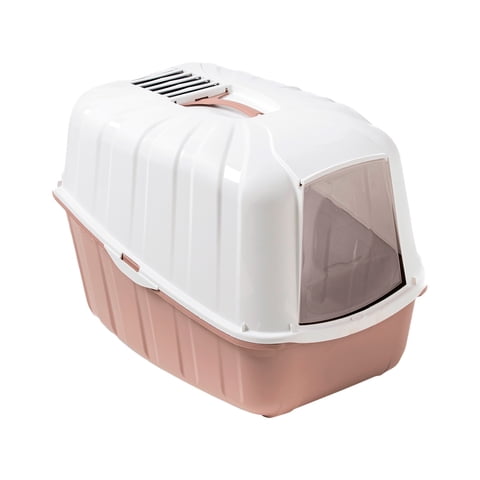 Arenero Gato Komoda Con Filtro Carbon Y Pala Rosa Opaco Mps