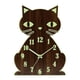 thumbnail image 1 of Bonito Reloj De Pared Digital Estilo Gato, Silencioso, Sin Tictac, Para Interiores, Para El Hogar, 1 of 5
