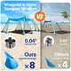 thumbnail image 2 of Carpa de playa Rhino Valley Sun Shelter UPF50+ con sacos de arena, 2 of 8