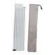 thumbnail image 2 of 8 Postes De Lona Ajustables Para Exteriores, Refugio De Playa, Postes De Tienda Desmontables, Gris Y Blanco, 2 of 4