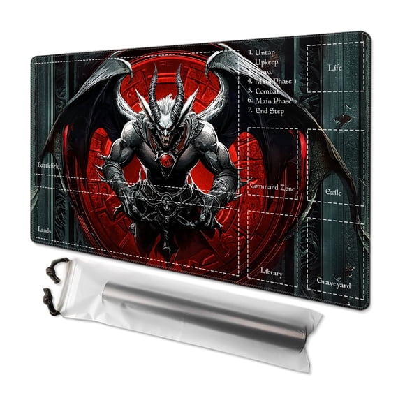 Tapete de juego Komick MTG The Cacophony Zone con bolsa de almacenamiento 60 x 35 cm