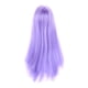 thumbnail image 3 of Peluca De Pelo De Mujer A Escala 1/6 Para Mu?ecas BJD De 12 "para Esculpir La Cabeza Femenina Púrpura, 3 of 5