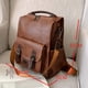 thumbnail image 3 of 2022 Women Vintage Leather Backpacks Vintage Female Shoulder Bags Sac a Dos Casual Travel Ladies Bagpack Mochilas School Bags, 3 of 3