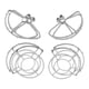 thumbnail image 3 of 8 Uds Protectores De Hélice Anillos Protectores De Hélice Para Piezas Mini 2 SE Mini SE, 3 of 5