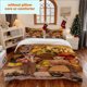 thumbnail image 1 of Fantastic Mr Fox Multi-Element Collage Printed Duvet Cover Set Warm and Cozy, 1 of 1