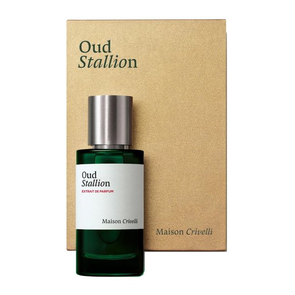 Perfume Maison Crivelli Oud Stallion Cuero Especiado