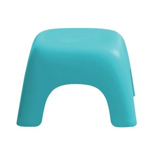 Magideal - Taburete Sencillo, Redondo Y Cómodo Para El Hogar, Decoración, Silla Portátil Ligera Para Para Muebles De Interior , Azul