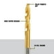 thumbnail image 3 of Juego de brocas DEWALT Impact Ready de nitruro de titanio, 5 piezas DD5155, 3 of 3