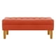 thumbnail image 1 of Banqueta Wood 2c Felpa 04 Naranja, 1 of 4