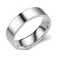 thumbnail image 1 of Anillo de titanio de 6 mm, joyería de acero inoxidable mate esmerilado, anillo de boda para hombre, ajuste cómodo, talla 7-10, 1 of 5