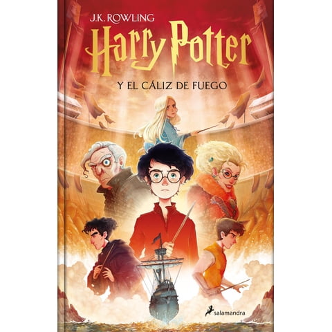 Salamandra Infantil Y Juvenil - Libro Harry Potter Y El Cáliz De Fuego - Jk Rowling