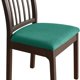thumbnail image 1 of Xiao Hua Funda de Silla de Restaurante Simple de Color Sólido Universal para Cuatro Estaciones, Funda de Cojín de Silla Elástica, Juego de 2 Piezas, Verde, 1 of 4