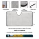 thumbnail image 2 of El Maravilloso Mago de Oz Parasol para Parabrisas Delantero Protector Plegable, Visera Solar para Auto Bloquea Rayos UV Mantiene tu Vehículo Fresco140cm*76cm, 2 of 6