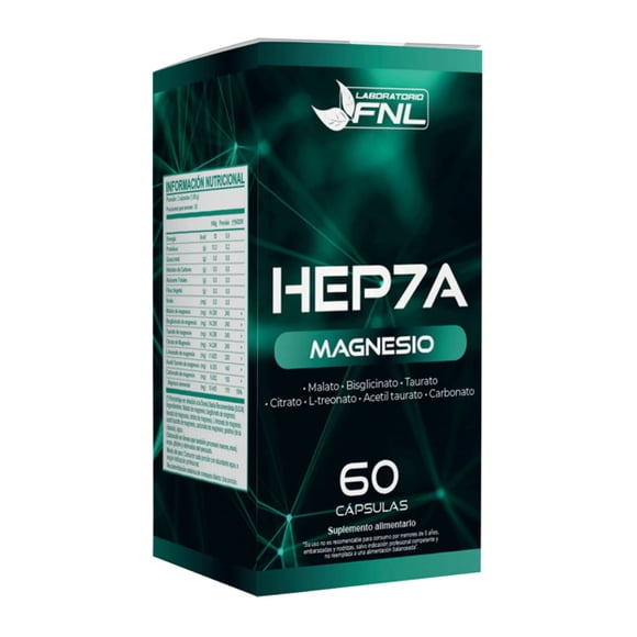 Hepta Magnesio x60 cápsulas, FNL