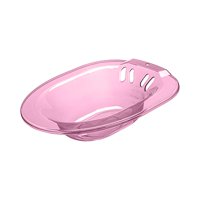 Ioensy - Lavabo De Baño De Asiento Para Inodoro Con Descargador 2000Ml Bidé Durable Para Mujer Rosa