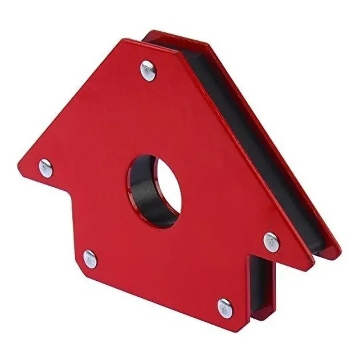 Genérico - Pack 4 Escuadra Magnética Para Soldar 50 Lbs 110 Mm