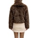 thumbnail image 3 of INSPIRE CHIC Abrigos de Piel Sintética para Mujer Mangas Largas Peludas Cuello con Solapa Forro Suave Sobredimensionado con Bolsillos Chaquetas de Invierno Cálidas Marrón Grande, 3 of 6