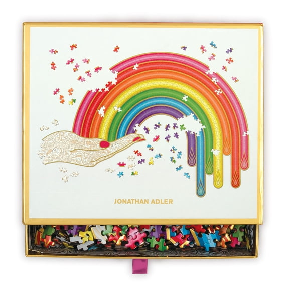 Rompecabezas Galison Jonathan Adler Rainbow Hand de 750 piezas