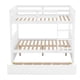 thumbnail image 2 of Full Over Full Bunk Bed with Twin Size Trundle, White ( old sku LP000250AAK ), 2 of 3