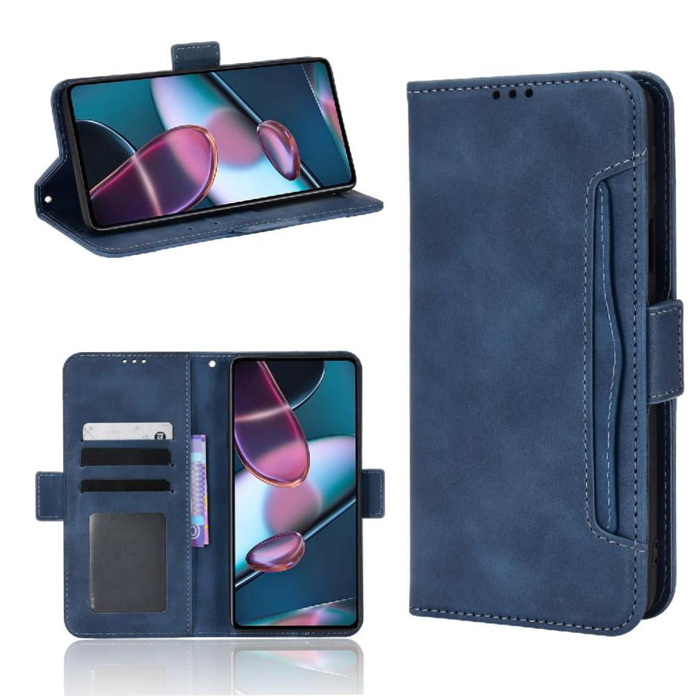 Funda Tipo Billetera Foxdock Para Motorola Moto Edge 30 Pro – Tapa Flip Con Tarjetero