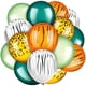 thumbnail image 1 of 24pcs, Jungle Balloons 12 Inch Jungle Safari Balloons Animal Print Balloons Jungle Safari Theme Party Decorations Jungle Theme Party Supplies (Fresh Color,Animal Print Style), 1 of 3