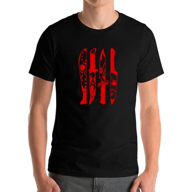 Polera Cuchillos Terror Halloween Legends Horror Blood
