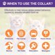 thumbnail image 5 of Collar Calmante Gato ReducciÃ³n AntiestrÃ©s Ajustable 2 Unid, 5 of 7