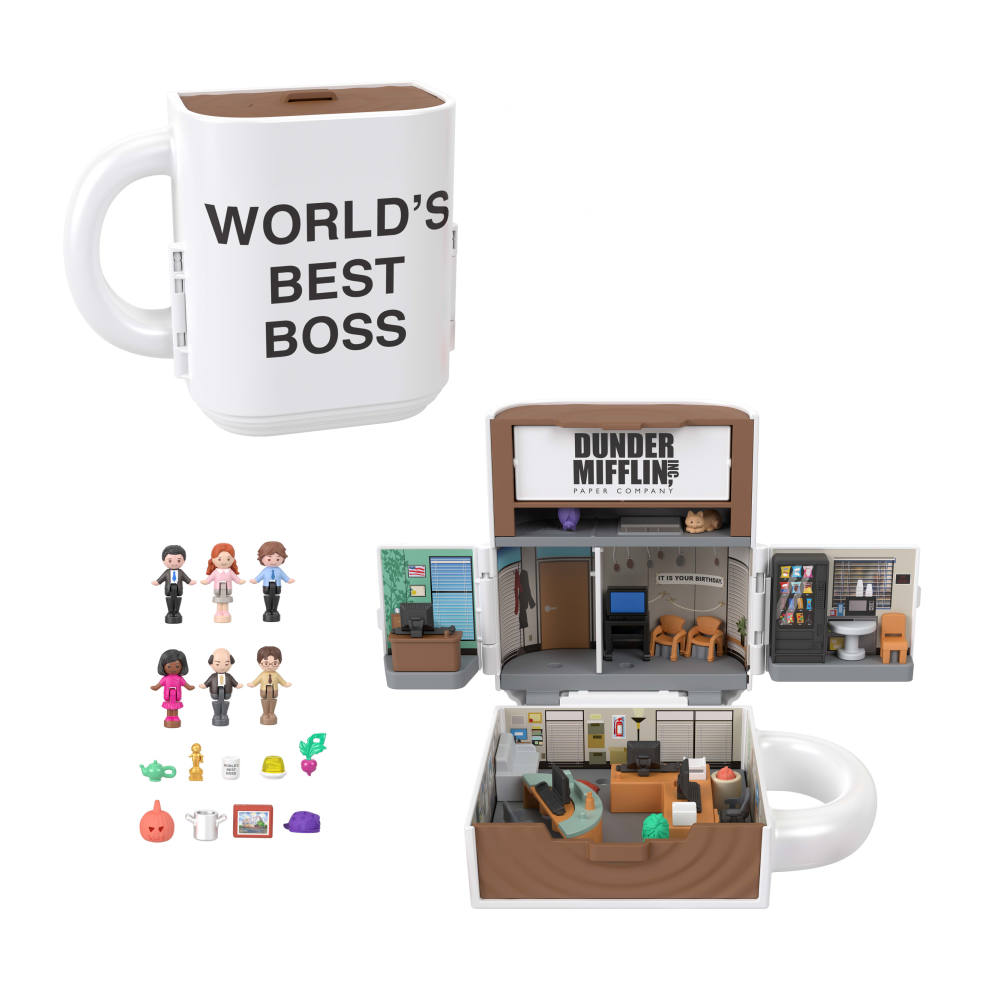 Set De Colección Mattel Polly Pocket Compacto The Office